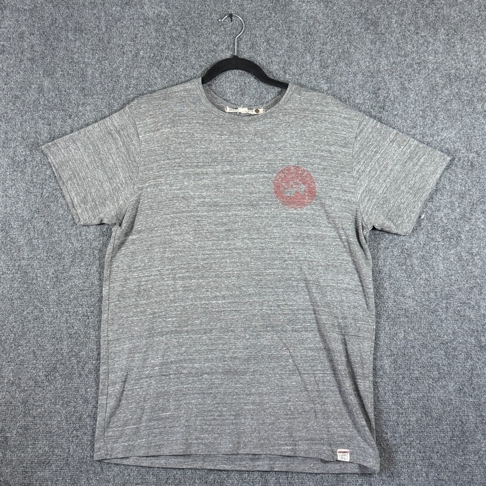 Iron & Resin Forged in California Heather Gray Faded T-Shirt Mens Size Large